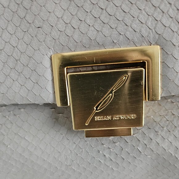 Sac bandoulière/pochette de sortie Brian Atwood - Picture 3 of 11